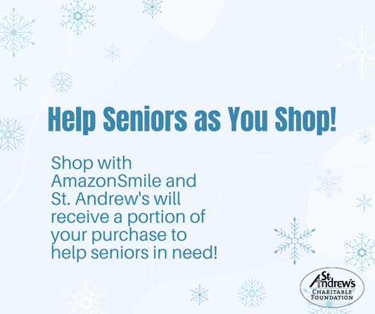 Helping low-income seniors while shopping is easy with AmazonSmile!
